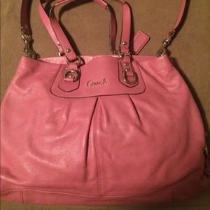 Coach Leather Shoulder Bag